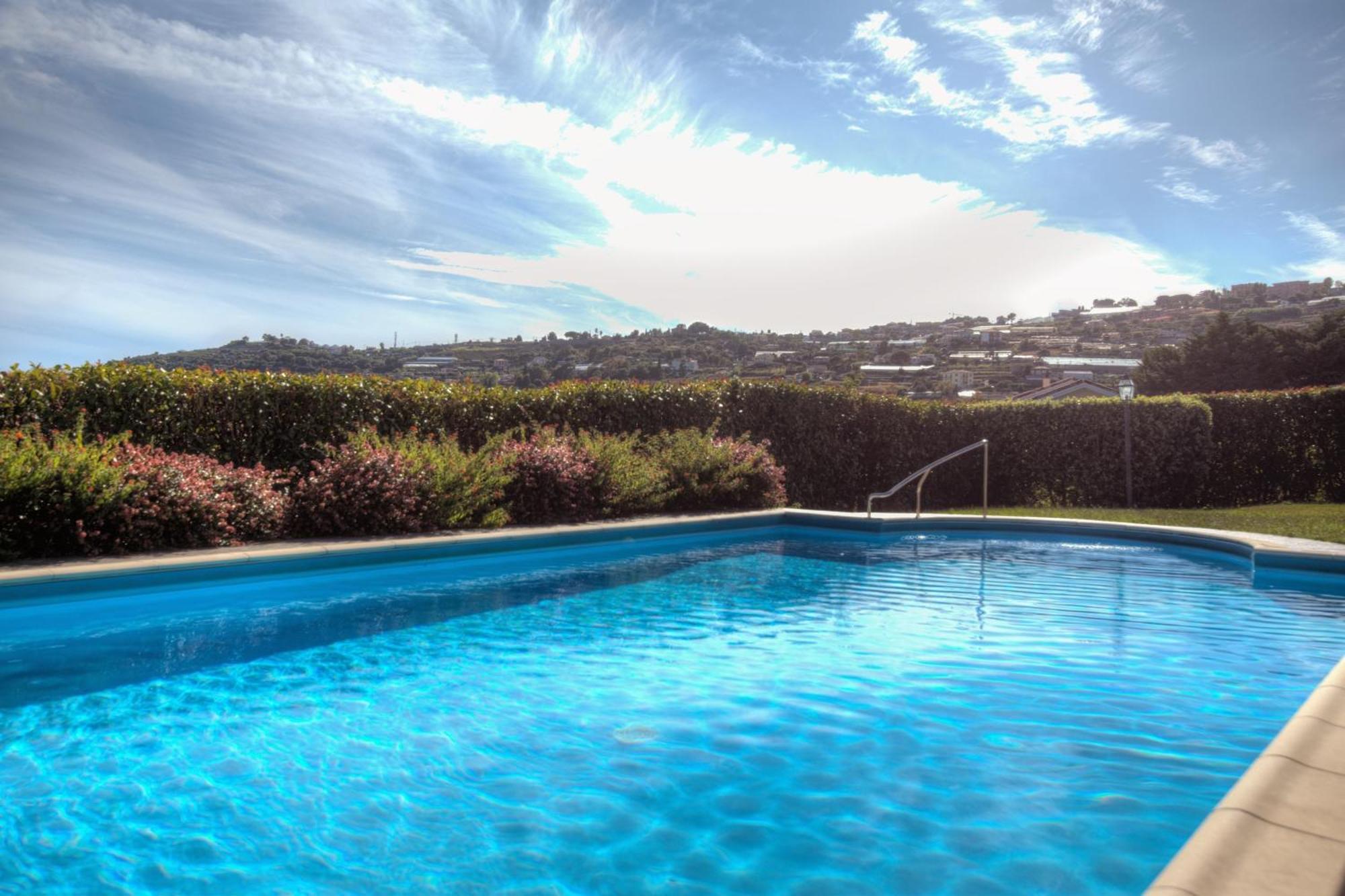 Villa Lucia Riviera Dei Fiori Pool - Happy Rentals Sanremo Exteriér fotografie