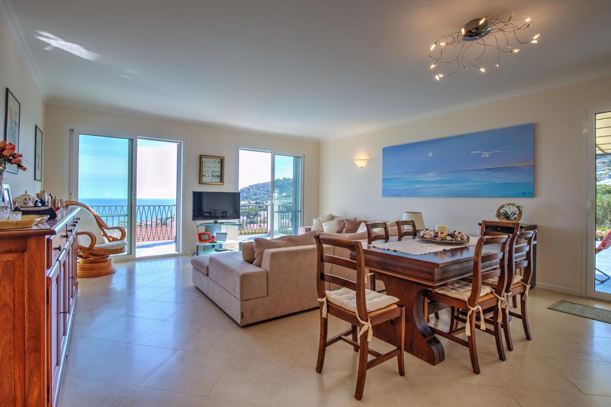 Villa Lucia Riviera Dei Fiori Pool - Happy Rentals Sanremo Exteriér fotografie