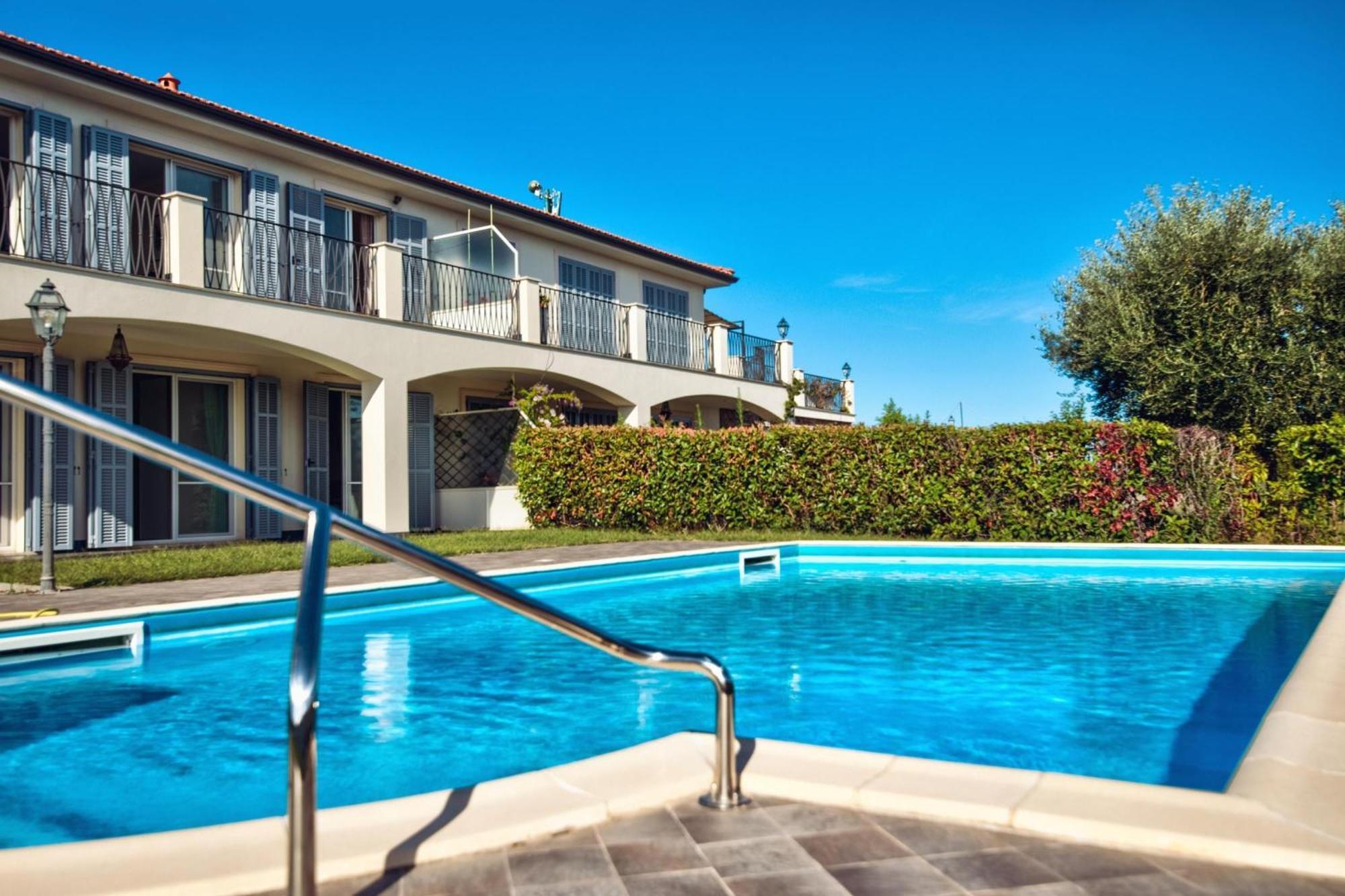 Villa Lucia Riviera Dei Fiori Pool - Happy Rentals Sanremo Exteriér fotografie